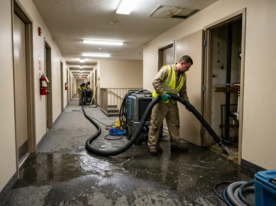 multi-unit-apartment-hallway-f-005 — frequently asked questions, Emergency Burst Pipe Water Extraction & Removal in Olivia,…